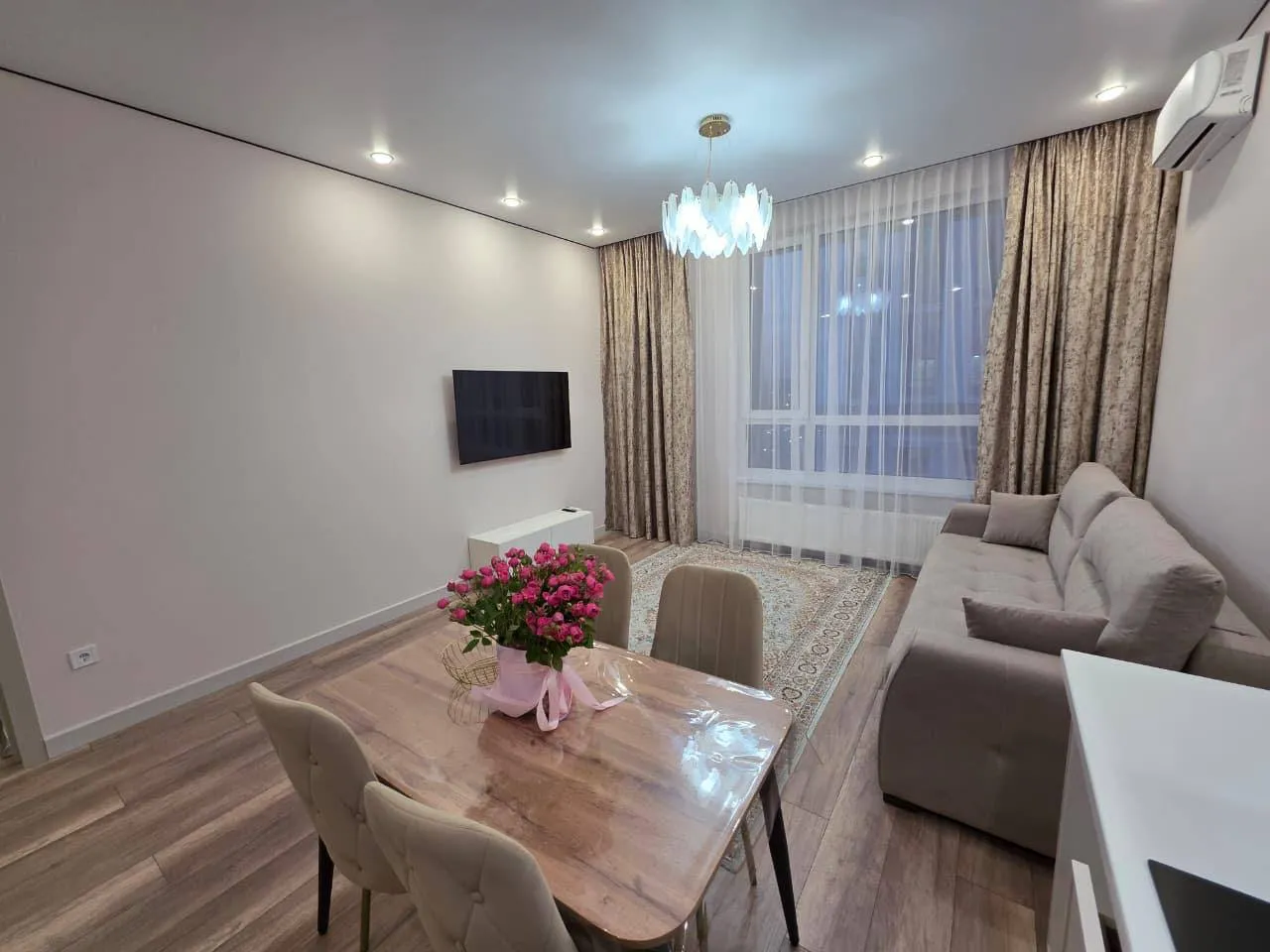 2-комн. квартира, для семьи/пары, Есиль, 400 000 ₸