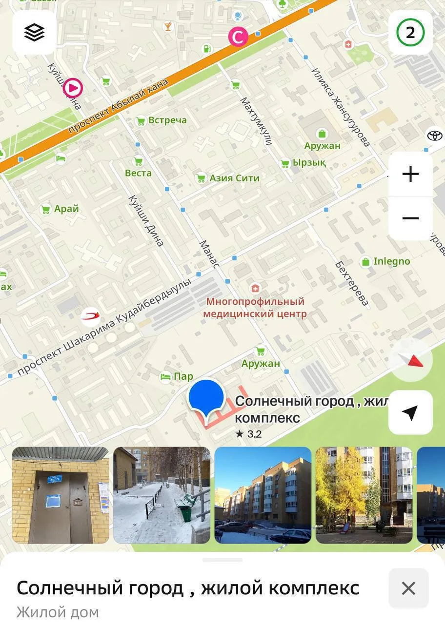 1-комн. квартира, для семьи/пары, Алматы ( Правый берег), 150 000 ₸