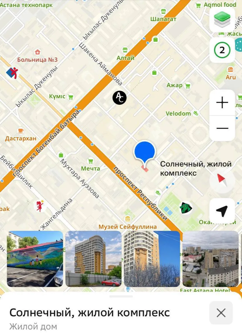 1-комн. квартира, Байконыр, 170 000 ₸