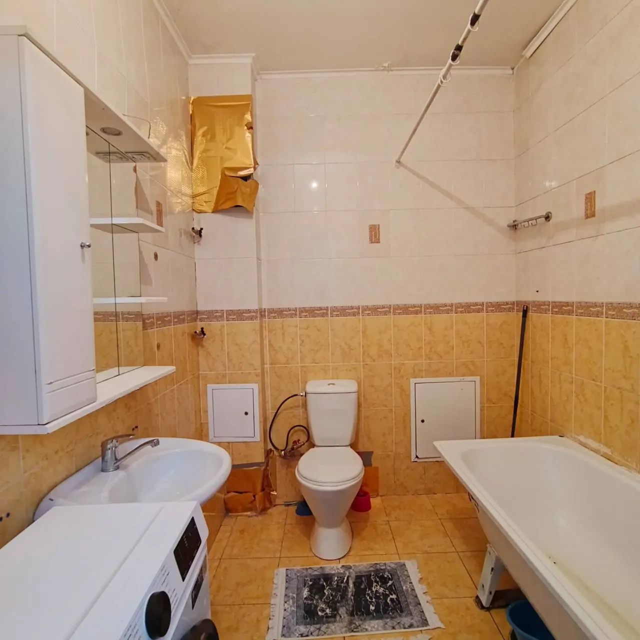 1-комн. квартира, для семьи/пары, Байконыр, 180 000 ₸