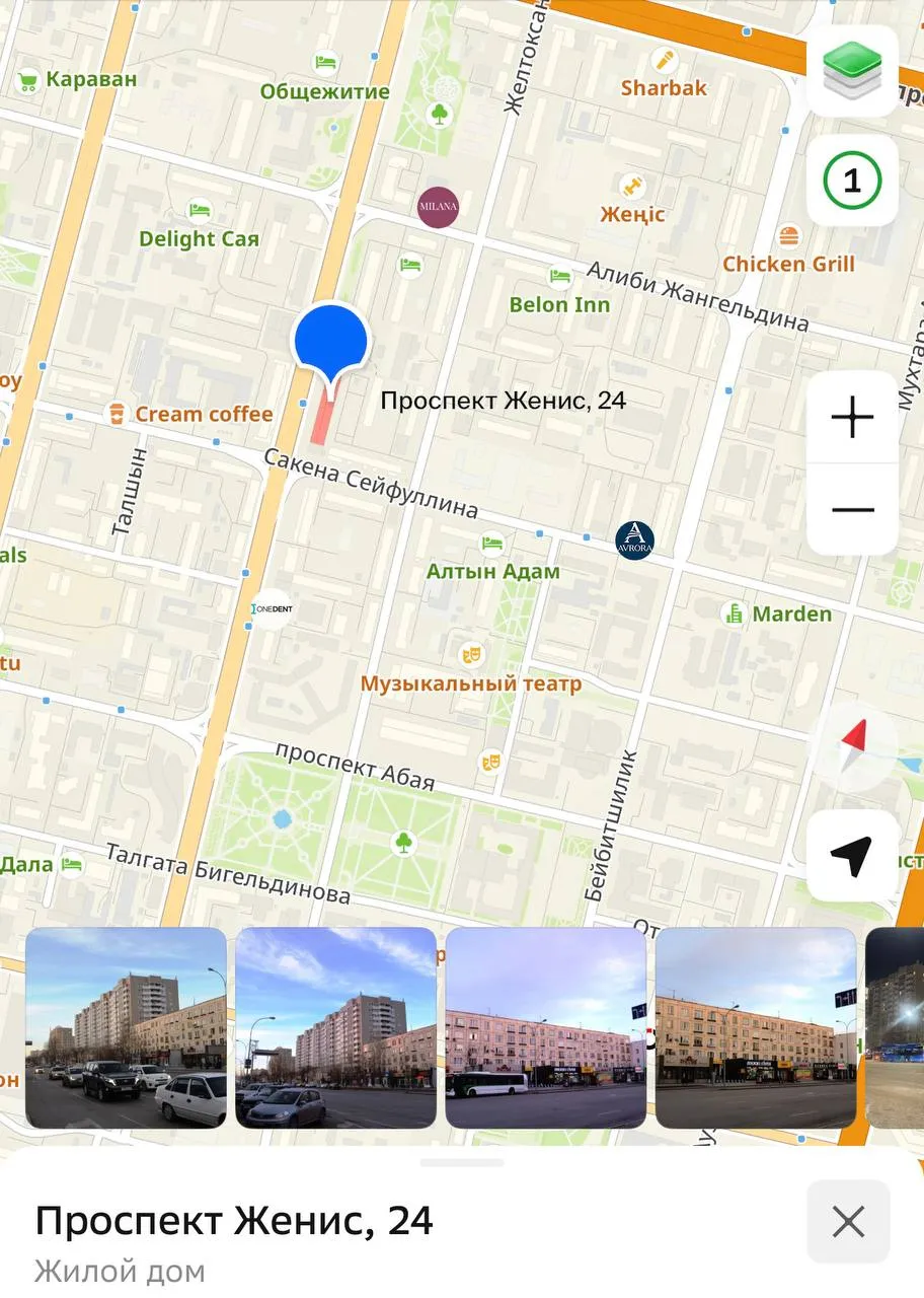 1-комн. квартира, для семьи/пары, Сарыарка, 160 000 ₸