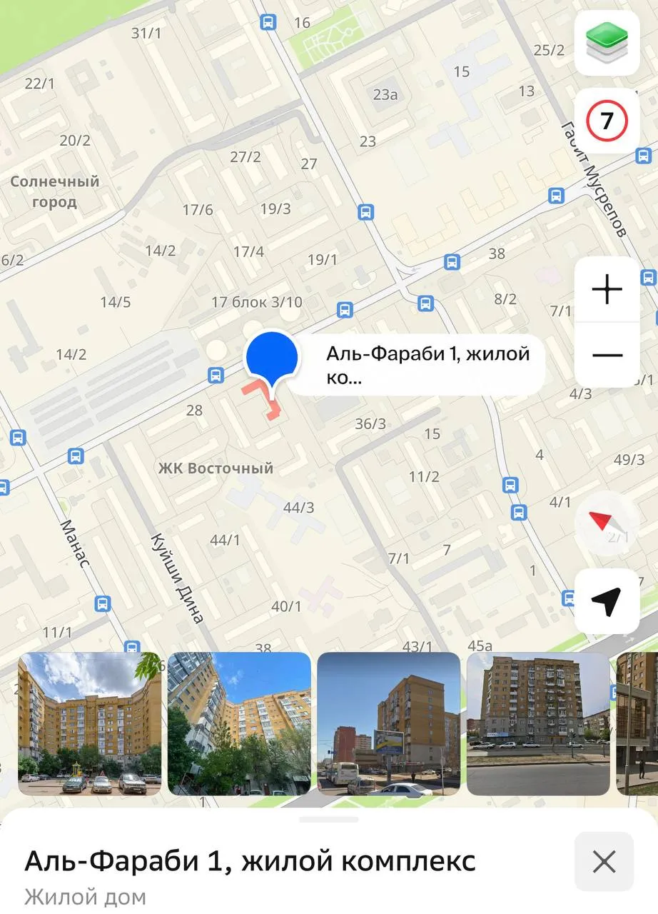 1-комн. квартира, Алматы, 180 000 ₸
