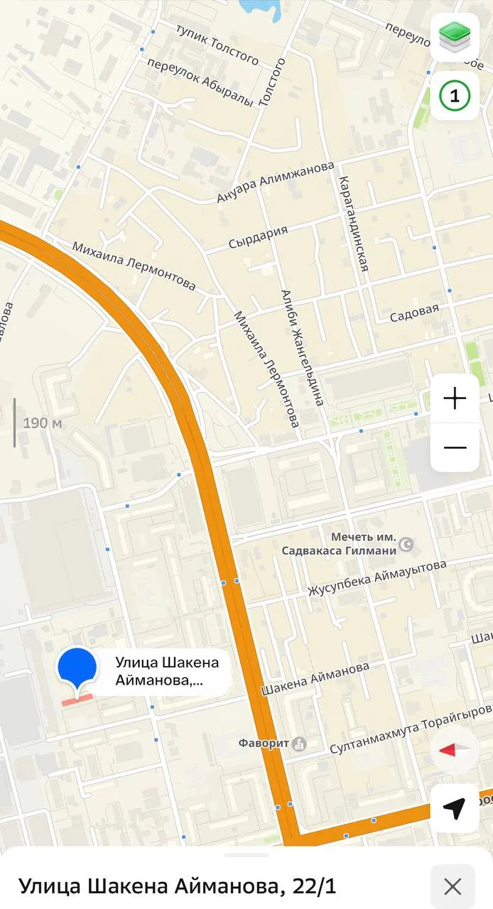 1-комн. квартира, Сарыарка, 150 000 ₸