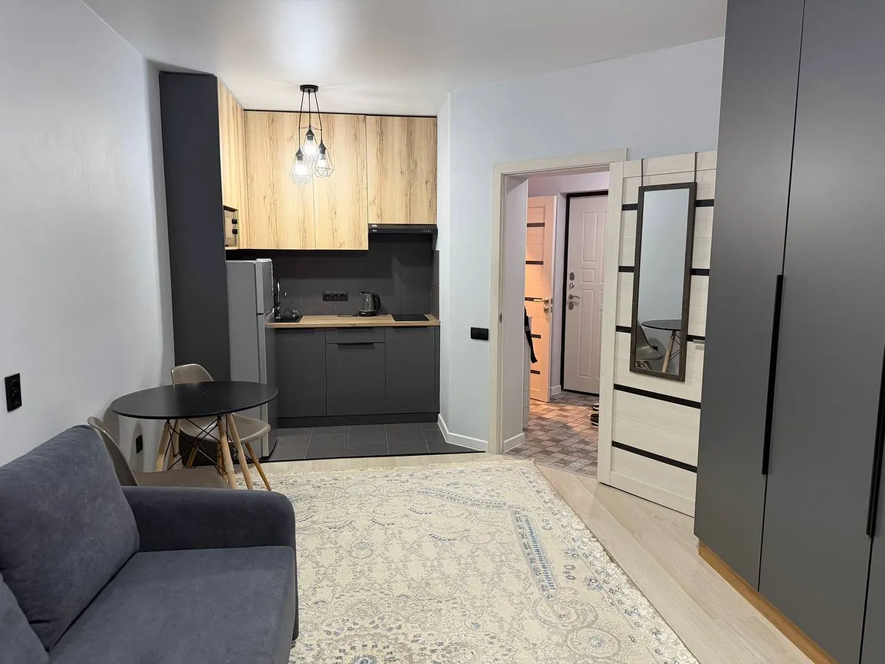 1-комн. квартира, для семьи/пары, ЖК Риверпарк, 250 000 ₸