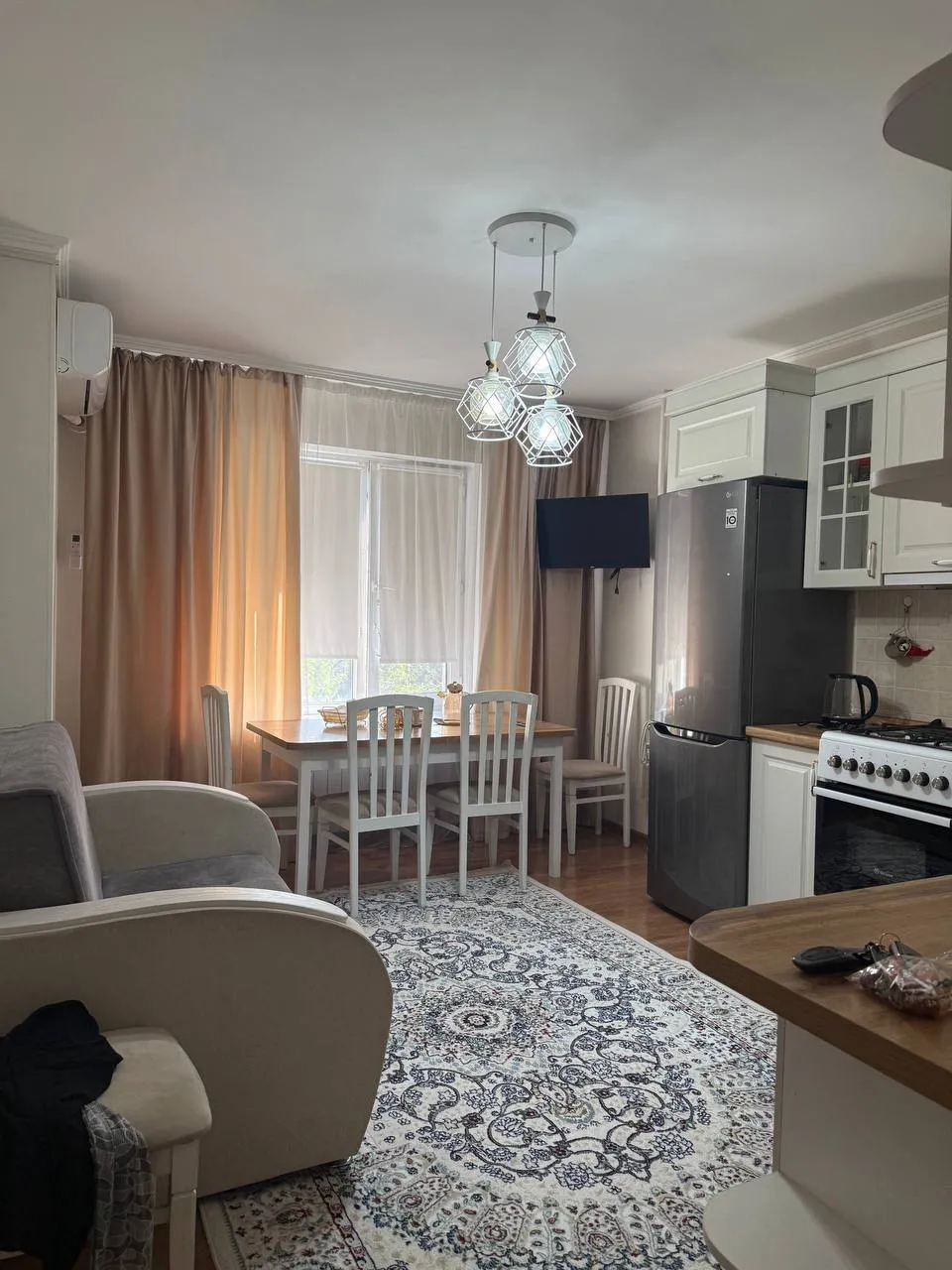 1-комн. квартира, для семьи/пары, зеленого базара, 350 000 ₸