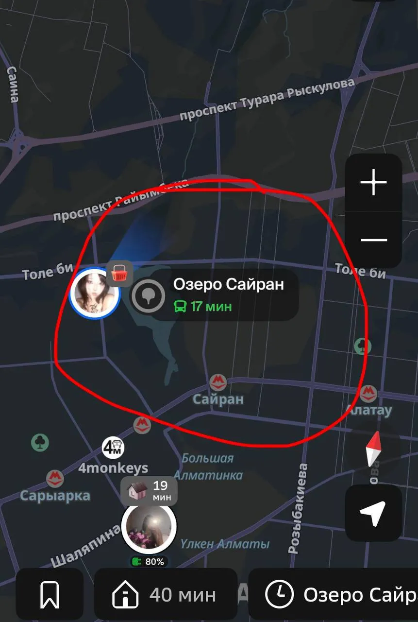 Подселение, для девушек, Сайран, 80 000 ₸/чел
