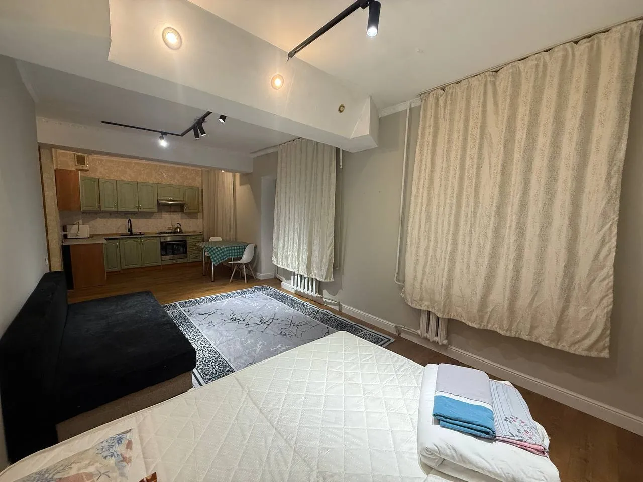 1-комн. квартира, для семьи/пары, Алмалинский, 290 000 ₸